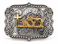 KNEELING COWBOY BUCKLE